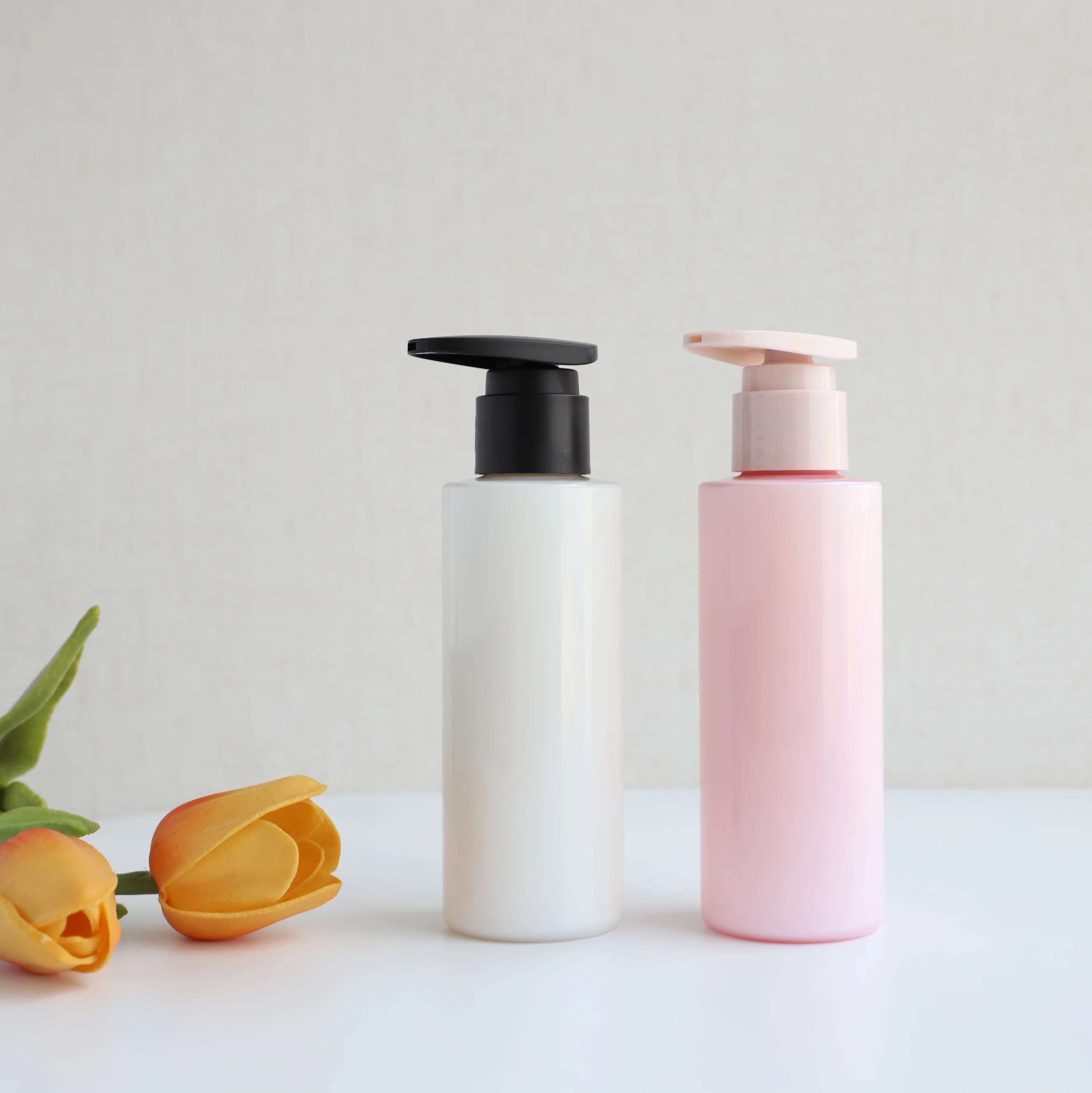 120ml Empty Plastic PET Flat Shoulder Toner Lotion Bottle Spray Bottle for Cosmetic