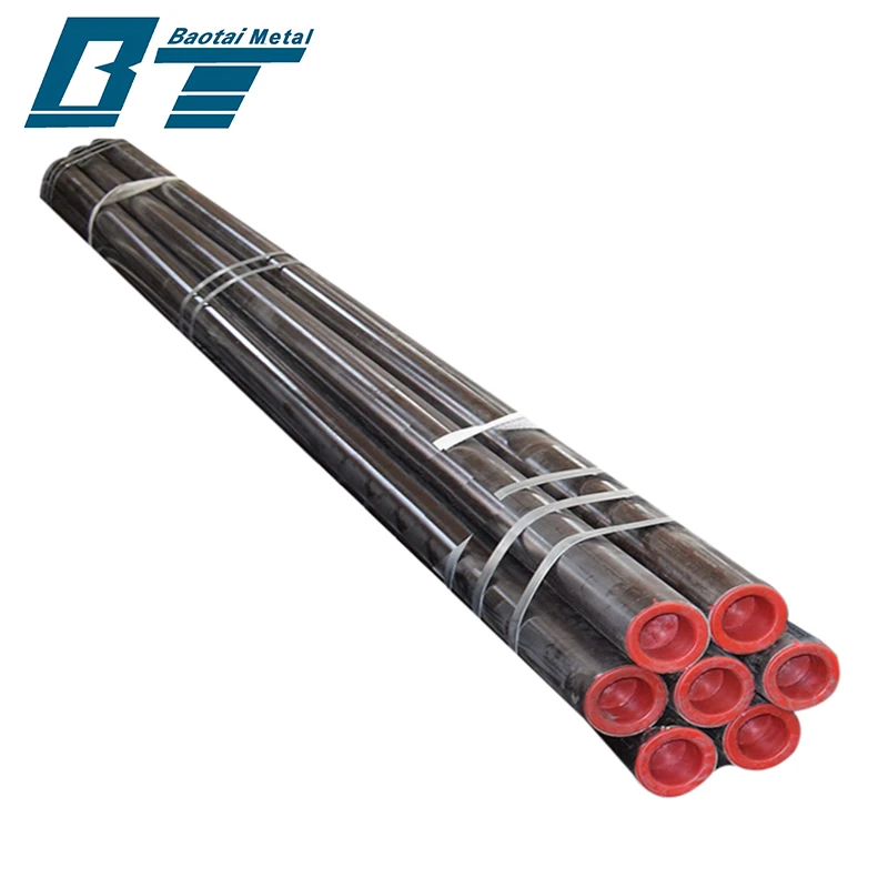 Sch40 Ss330 Sm400A E275A S235jr Ms CS Seamless Pipe Tube Price API 5L ASTM A106 Seamless Carbon Steel Pipe