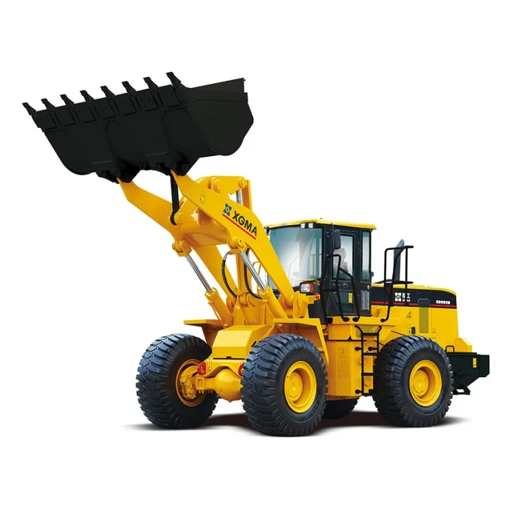 Высококачественный фронтальный погрузчик XGMA 6T XG962H для строительных проектов