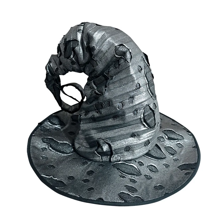 Wholesale Black Hole Halloween Witch Scene Atmosphere Holiday Party Dress Hat