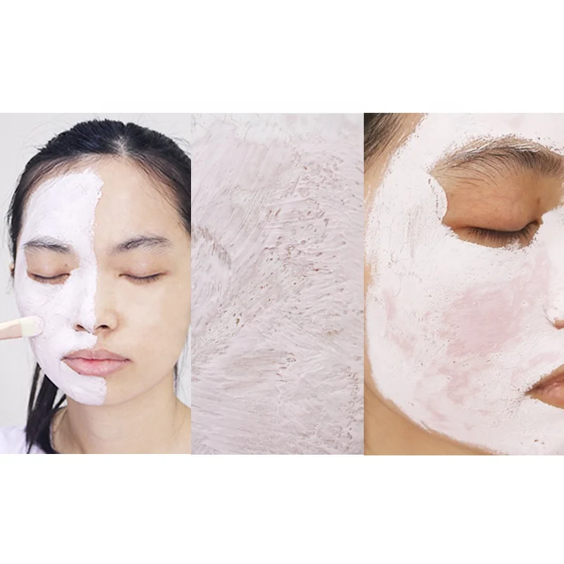 Amazon hot sale natural organic cbd jell mask hemp mud clay mask cbd face mask