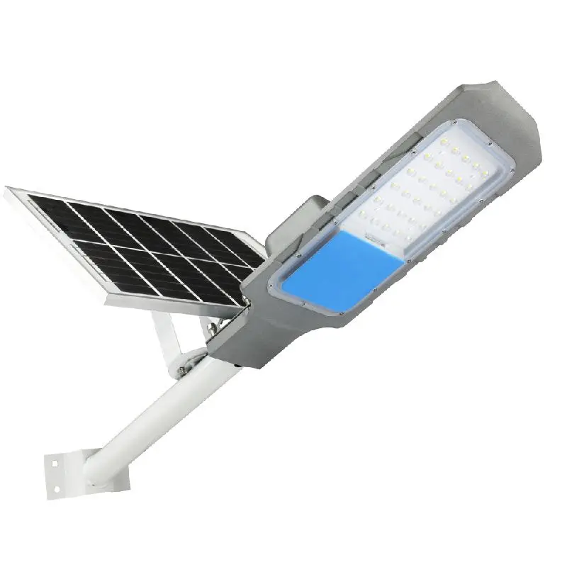 Hot Sale Remote Control Solar Street Light LED Battery Solar Energy System 70 Solar Street Light Ip66 for Garden DC 6V Dark Grey