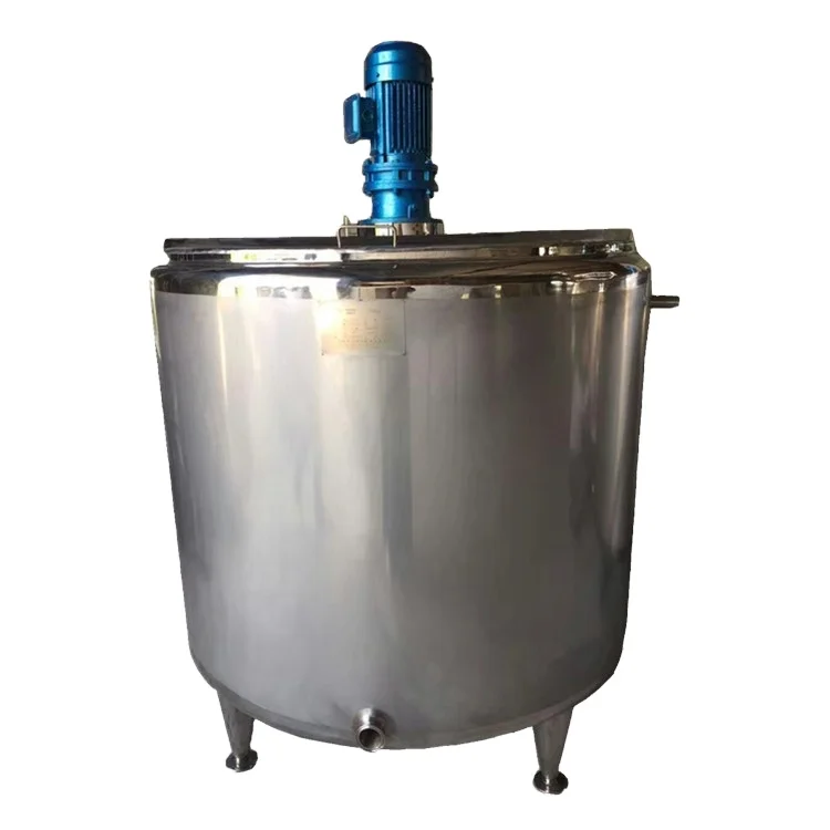 
304SS Stainless steel ice cream aging yogurt production and manufacturing mixing tank 