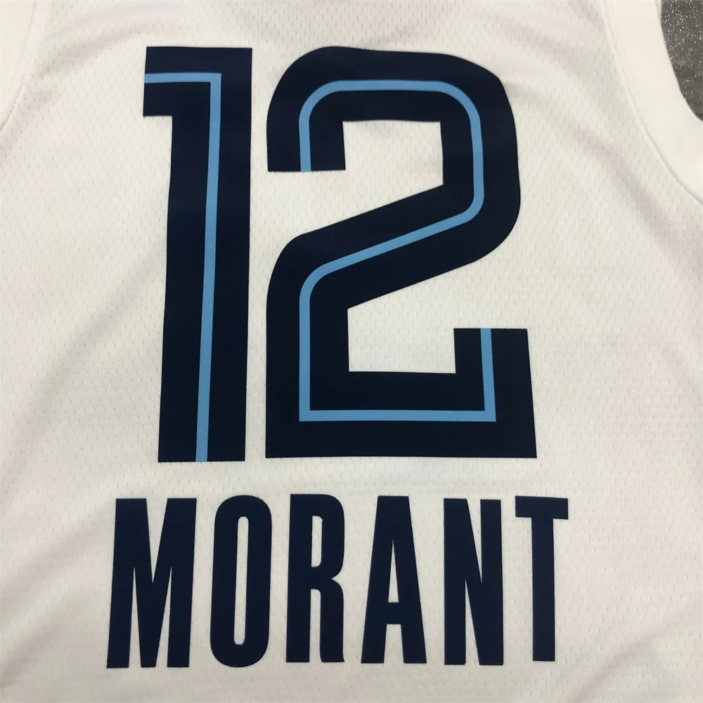 Grizzlies #12 Ja Morant jersey basketball wear for men heat transfer basketball shirts original 1:1 sports clothing fans jersey