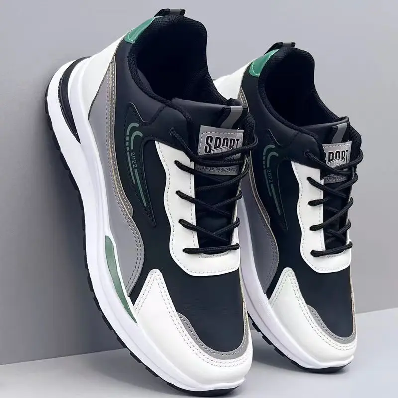 Online factory direct men lace up sport sneakers casual shoes men