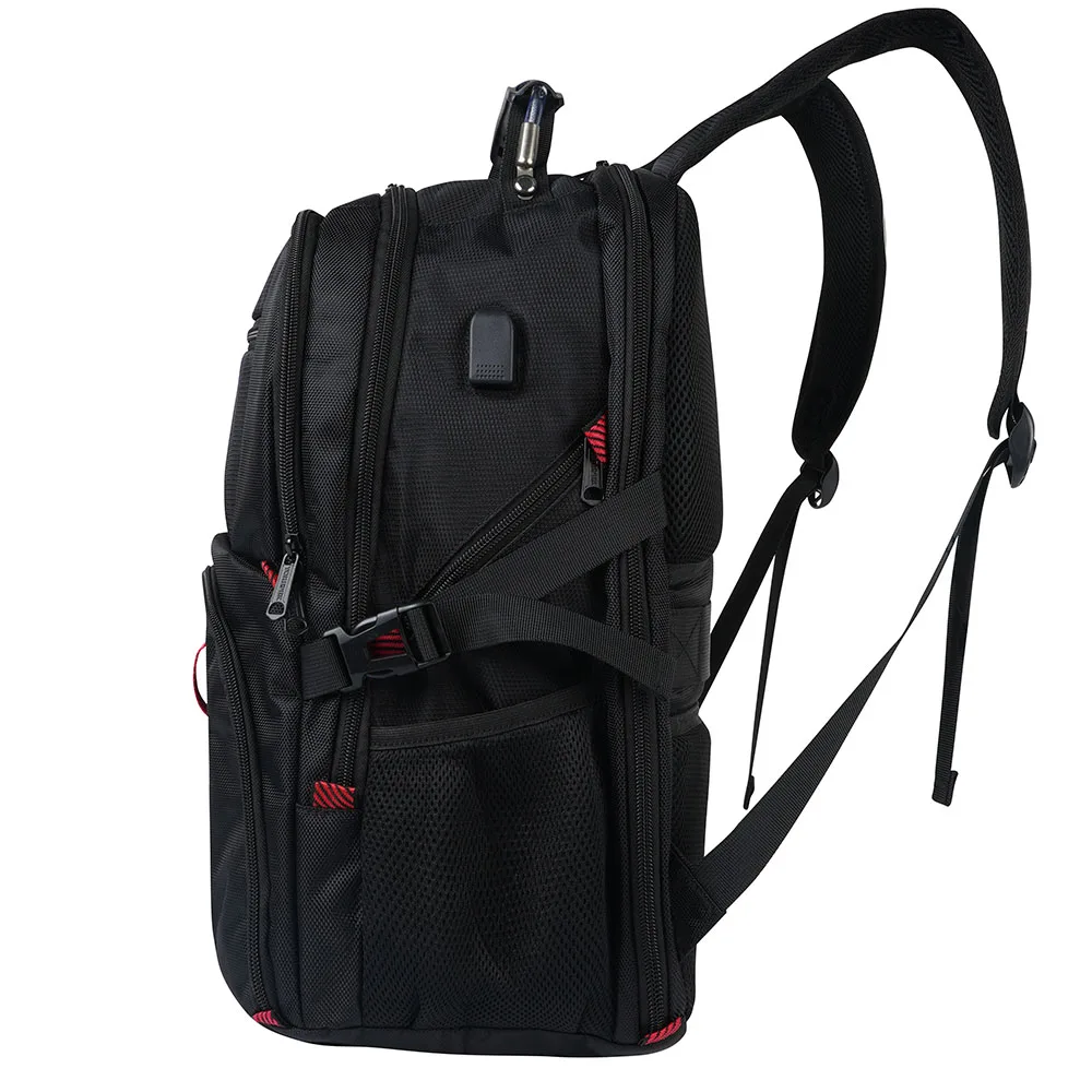 New Waterproof Laptop Backpack Men Anti Theft Luggage Bag Outdoor USB Large Capacity 17 inch Travel Backpack