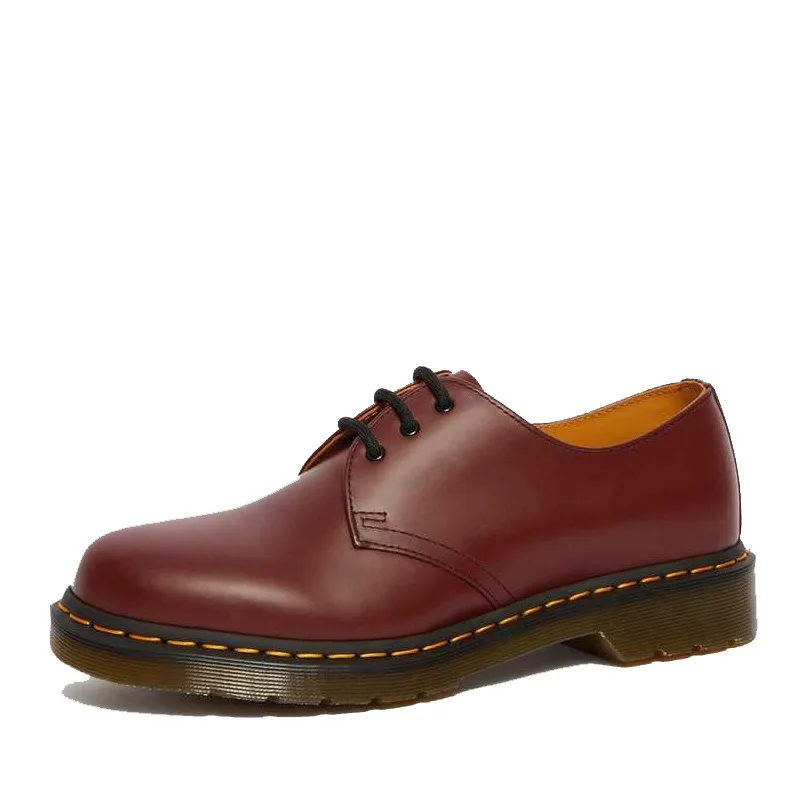 Классические мужские туфли большого размера из кожи с тремя отверстиями и низким вырезом в британском стиле ретро для пар