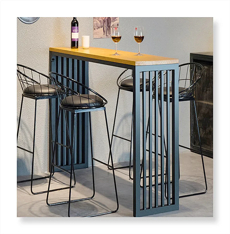 Мебель современная лодка деревянный высокий барный стол модные барные столы