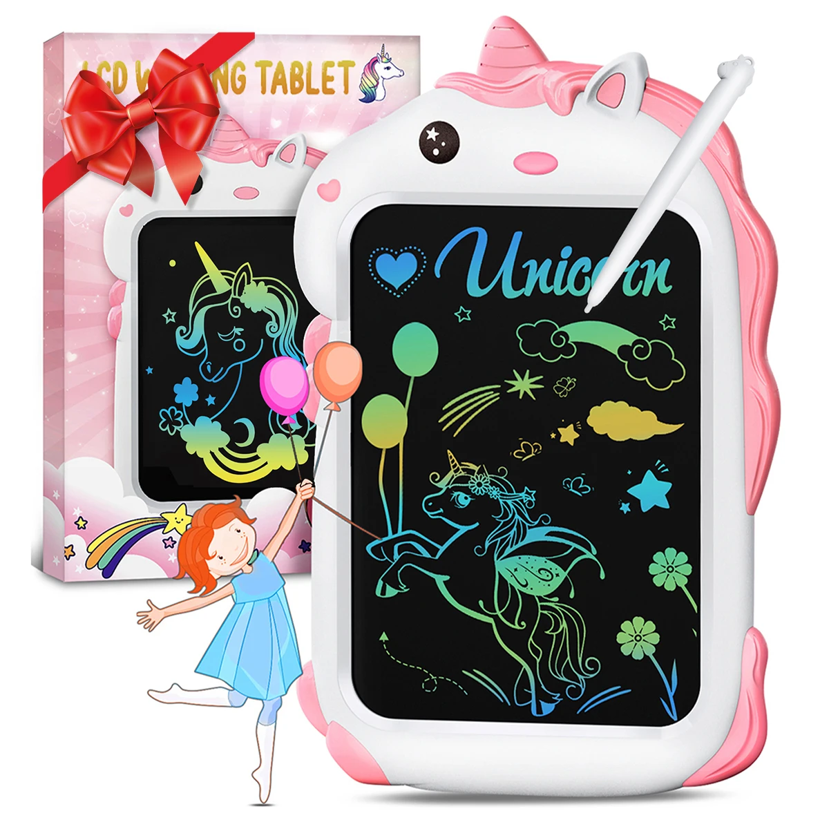 Electronic LCD Drawing Tablet Promotional Toys CPC for Kids 8.5 Inch Children Board