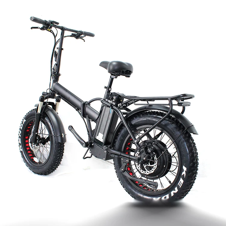 48V 1000W Motor Lithium Battery Fat Tyre Snow Ebike