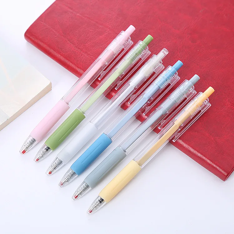 Plastic Cartoon Kawaii Ball Point Pens Wholesale Custom Printed Cute Ballpoint Pen For School