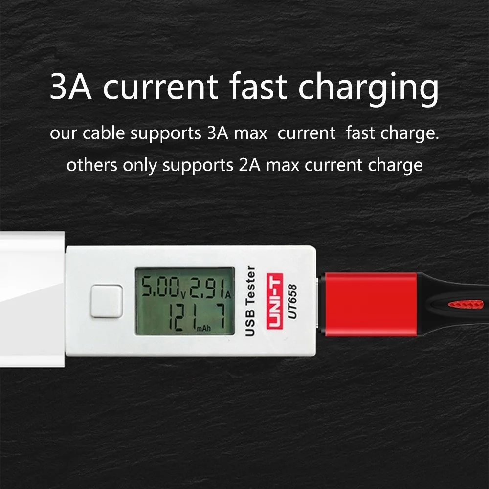  2021 оптовая продажа 3 А в 1 мульти быстрое зарядное устройство нейлоновый usb-кабель для iPhone 5/6/7/8/ x type c