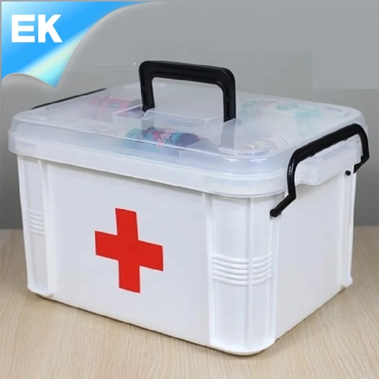 Large (39*22*27.7cm) Plastic First Aid Box