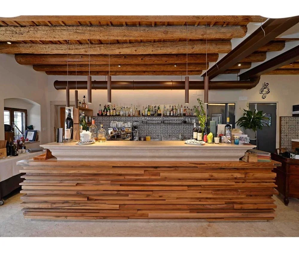 Modern Restaurant Interior Design Restaurant Bar Counter With Tables And Chairs Sets