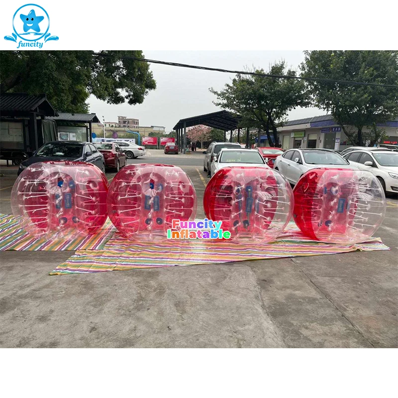 Wholesale Inflatable Bumper Ball hamster Inflatable Football Bubble Ball transparent Inflatable Body Bumper Ball For Adult
