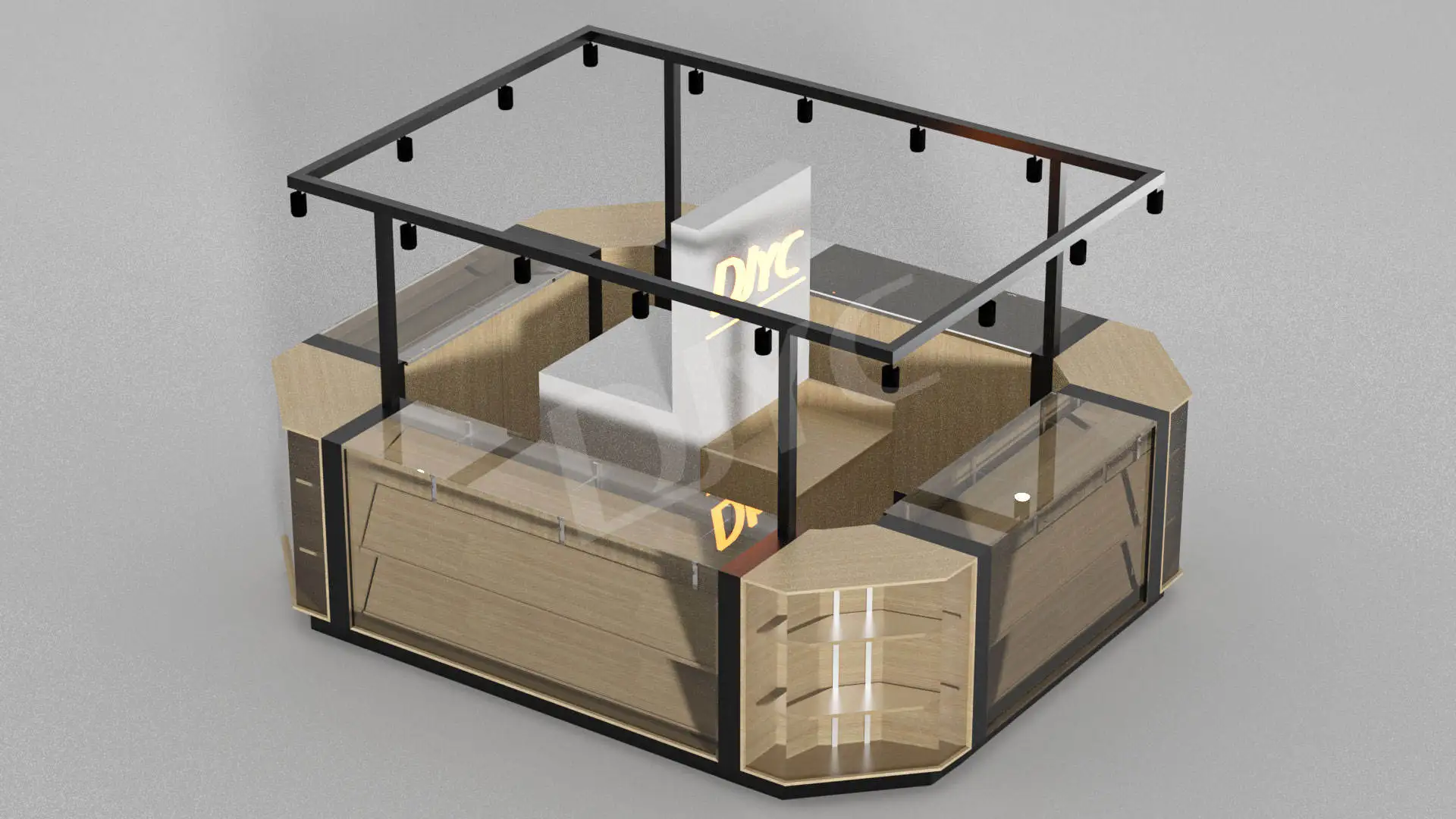 Free design drawing 30mins QUICK BUILD booth modular exhibition display stand expo stand