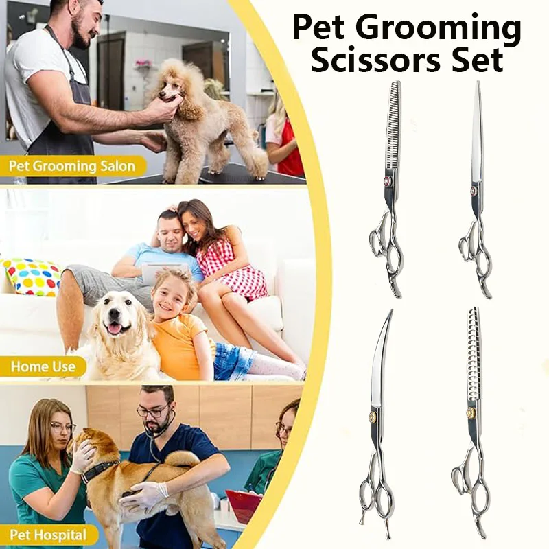 Набор ножниц для стрижки кошек
