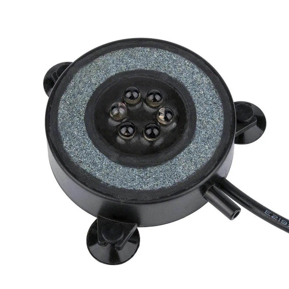 Submersible 6 LEDs Multi-colored Changing IP68 Led Underwater Light 12v Fish Tank Coral Reef Aquarium Light