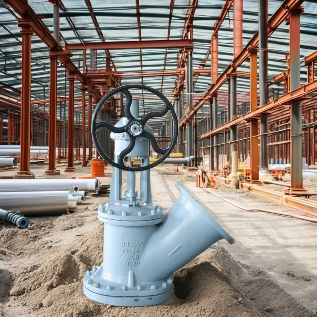 DN350 WCB Thermostatic Globe Angle Valve For Gas