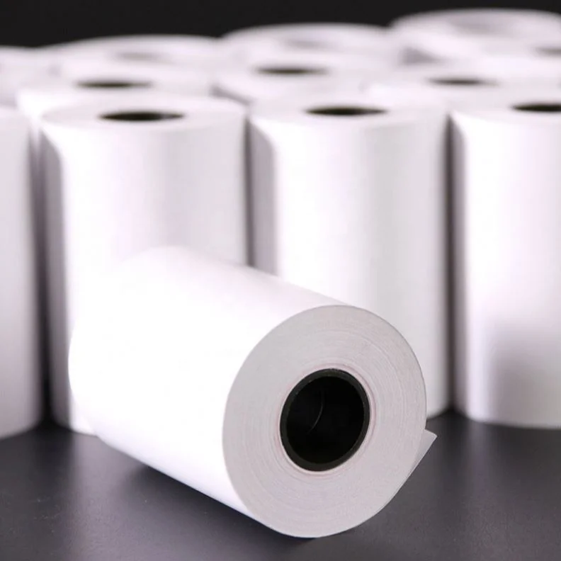 Satisfaction Guarantee Customized Plasticizer Resistant Oil Proof Direct Label Roll Thermal Paper For Receipt
