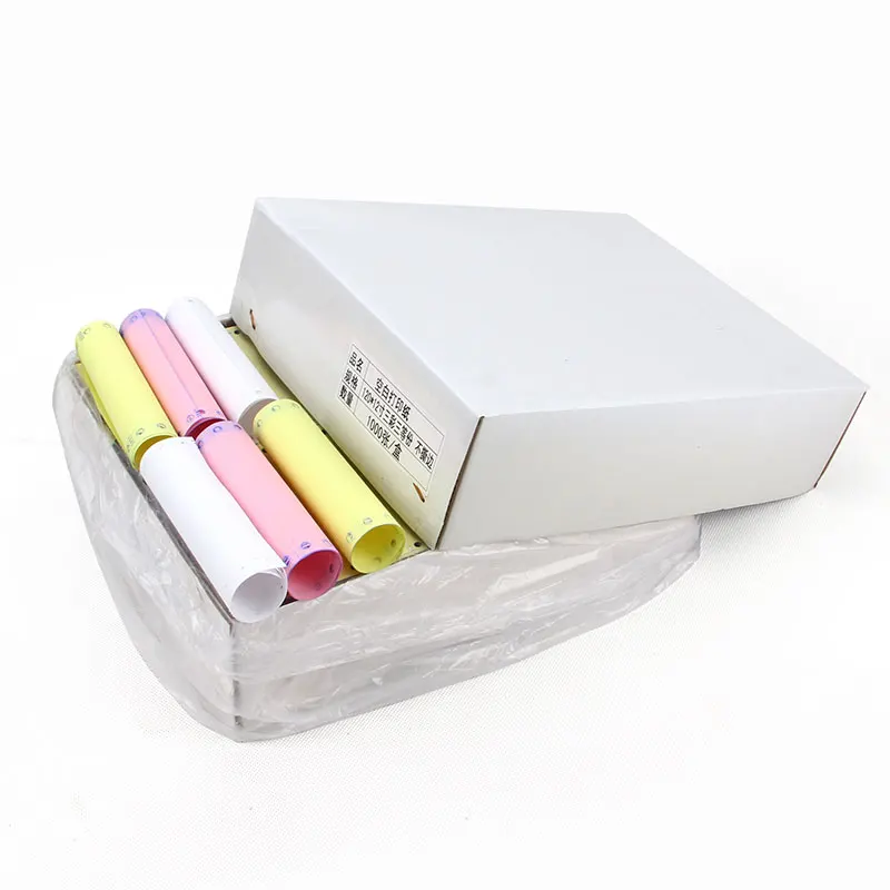 Wholesale 3-ply continuous carbonless computer printing paper Form Ncr Printing Office Invoice Paper