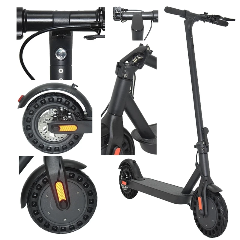 Holland EU UK Warehouse Stand Up Offroad 8.5 inch 25 mph Folding Foldable Adult Scooters Electric E Electric Electrical Scooters