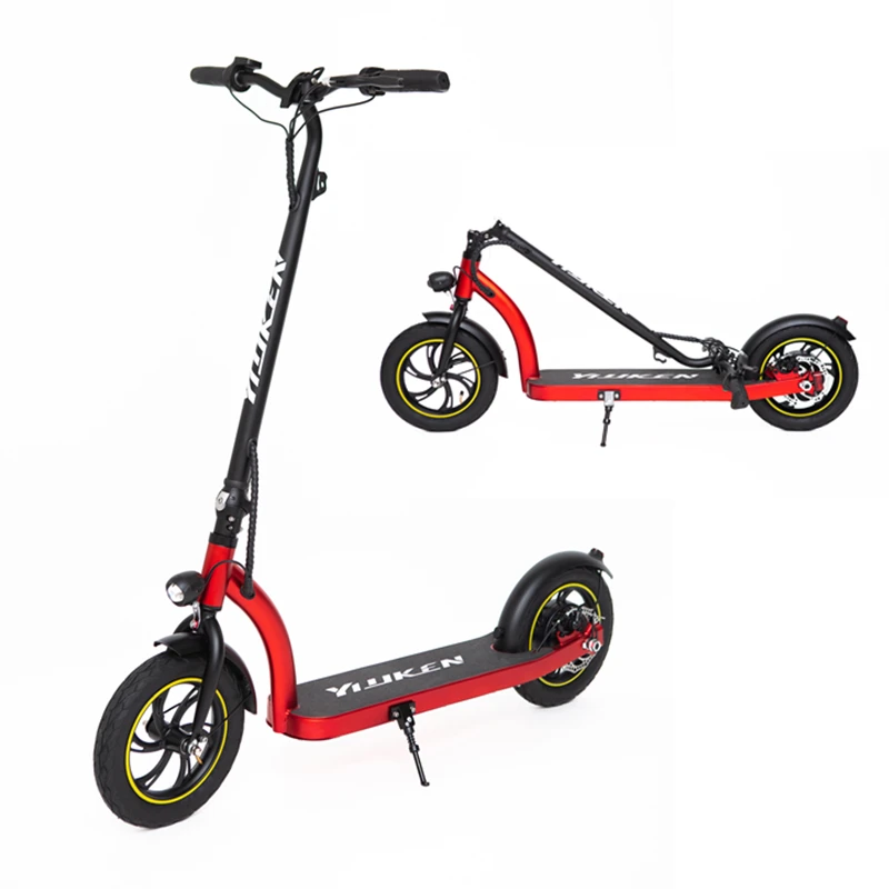 Оптовая продажа 2 колеса Электрический скутер 12 дюймов толстые шины для здорового образа