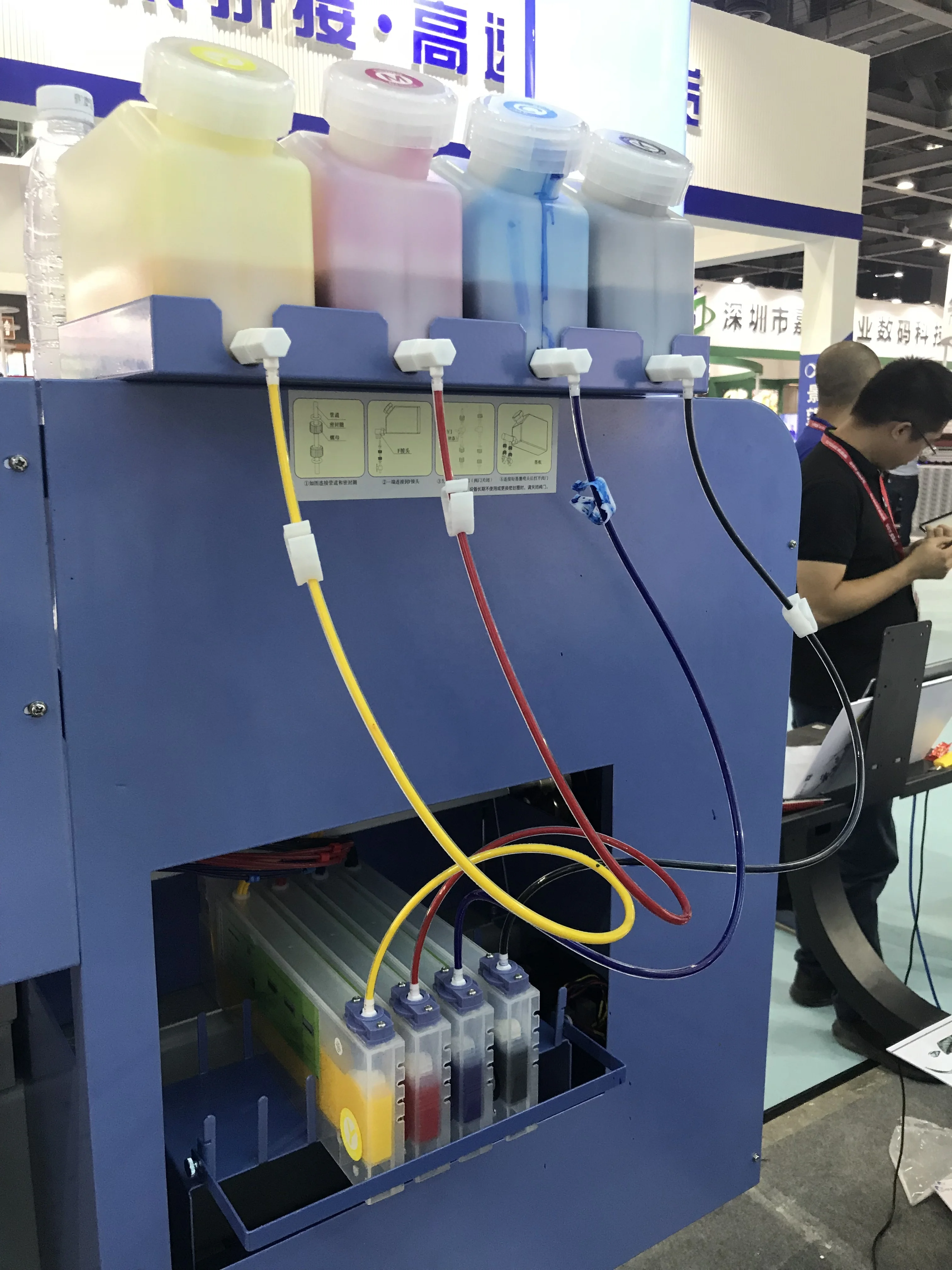  Высококачественный экосольвентный принтер ALLWIN E180 с головкой DX5 1440 точек/дюйм в