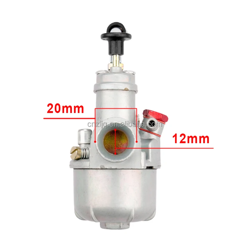 Two-stroke Carburettor 12mm For Zundapp zd10 20 25 30 40 Mokick Moped PU-CH Maxi Sport Luxe Newport E50 Murraya 50cc Engine