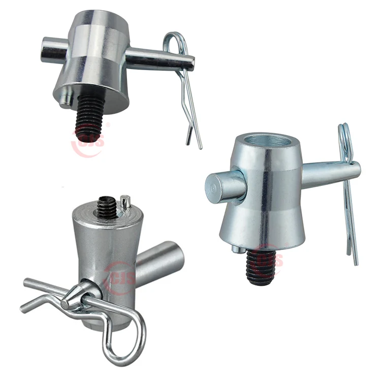 Stage Truss Conical Couplers with  Safety Clips Pins Truss Half Clamp