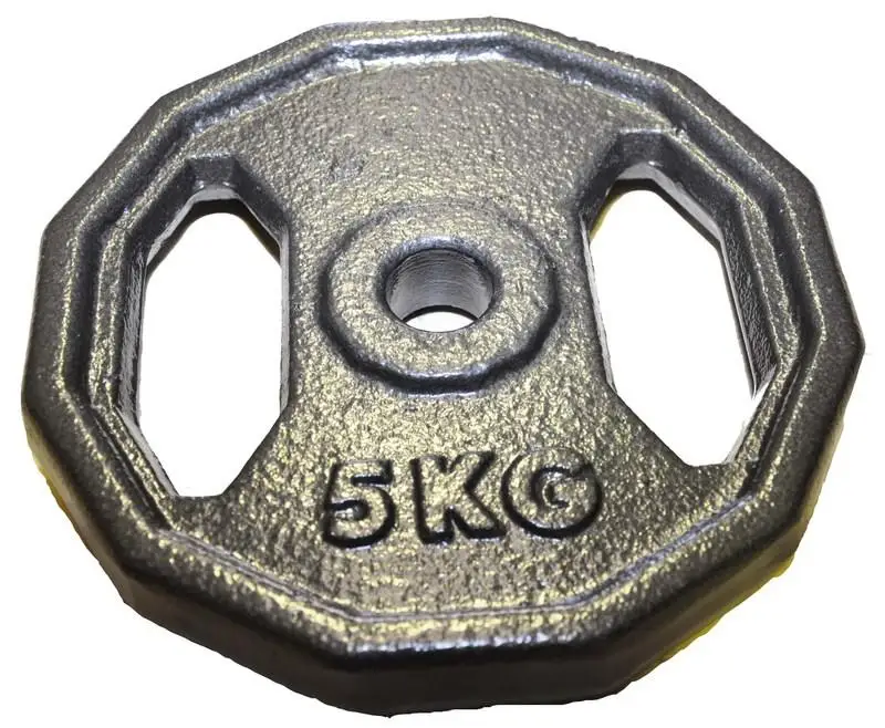 Standard cast iron weight plate
