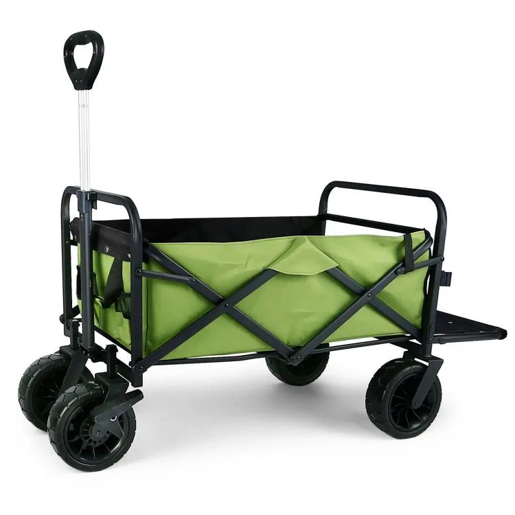 Hot Selling Heavy Duty Picnic Garden Camping Trolley Cart Portable Collapsible Folding Outdoor Folding Wagon Cart