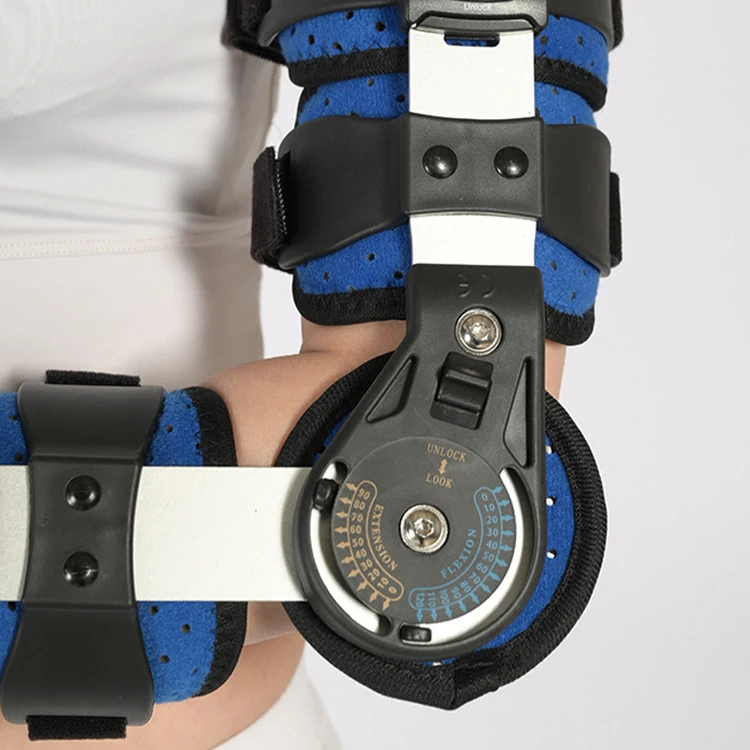Customizable Elbow Joint Fixation Brace Adjustable Forearm Fracture Protector Arm Sling Made of Durable Rubber for Protection