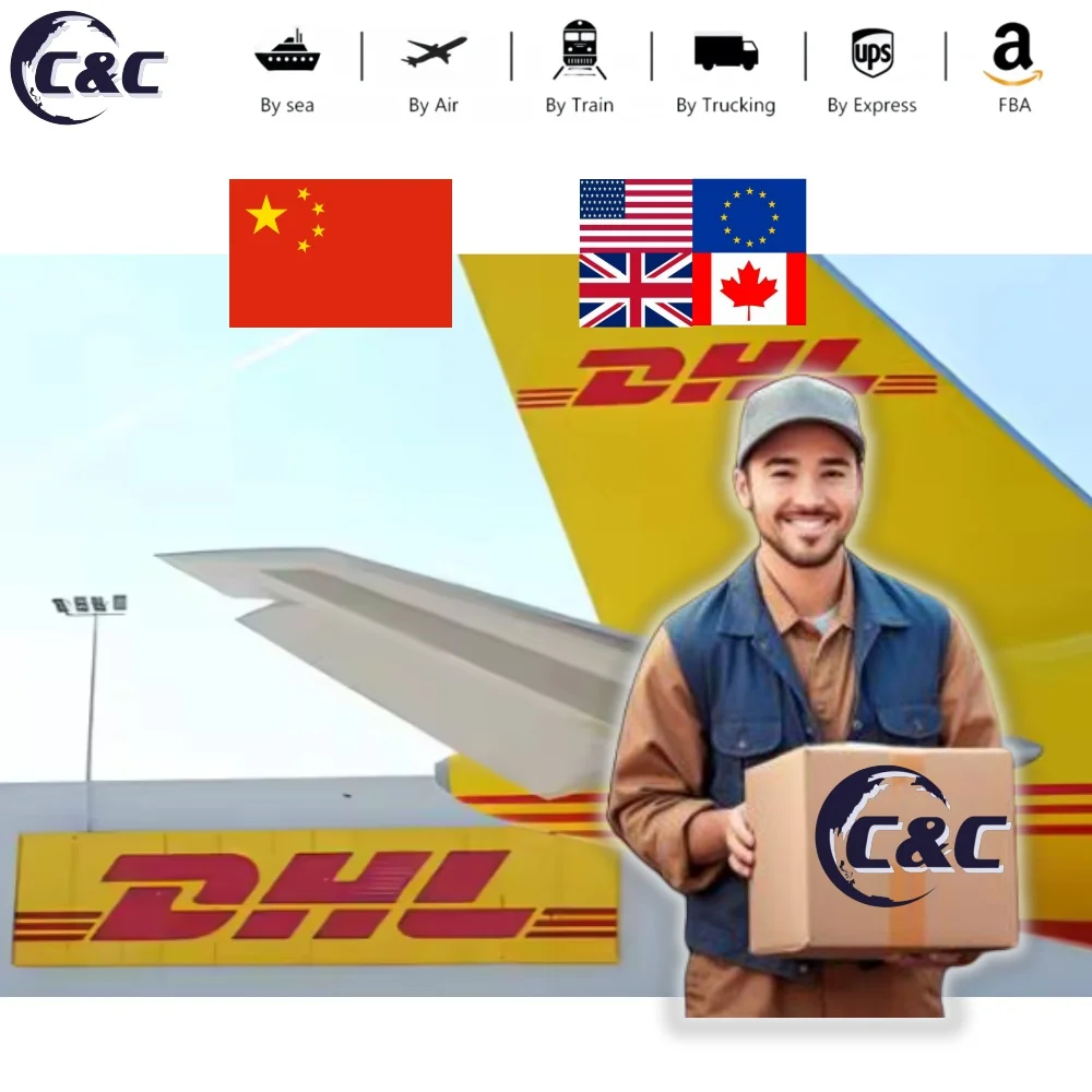 Дешевый DHL UPS FedEx Express экспедитор DDP прямой доставка Китай в Европу США Канада Великобритания Италия от двери до