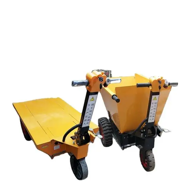 6 Wheels U Shape Heavy Duty Flat Cart Bear Weight 300kg Warehouse Logistics Trolley Cart For Cheap Sell