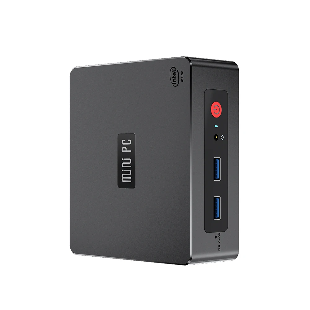 OEM Celeron J4125 Quad Core Mini PC Dual HD DDR4 256GB SSD RTC 4K Mini PC 8GB RAM Computer for Digital Signage Office Education