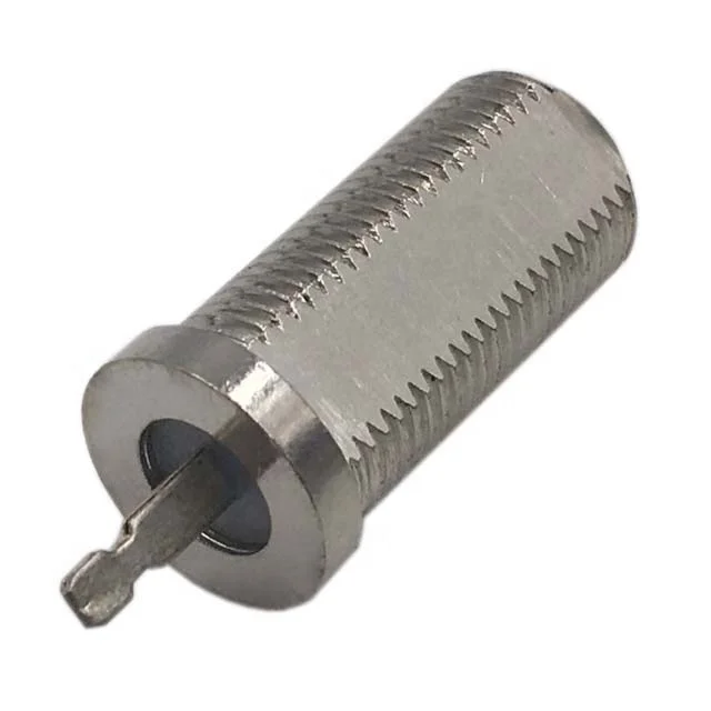 coaxial RF female soldering connector PCB  F adapter connector