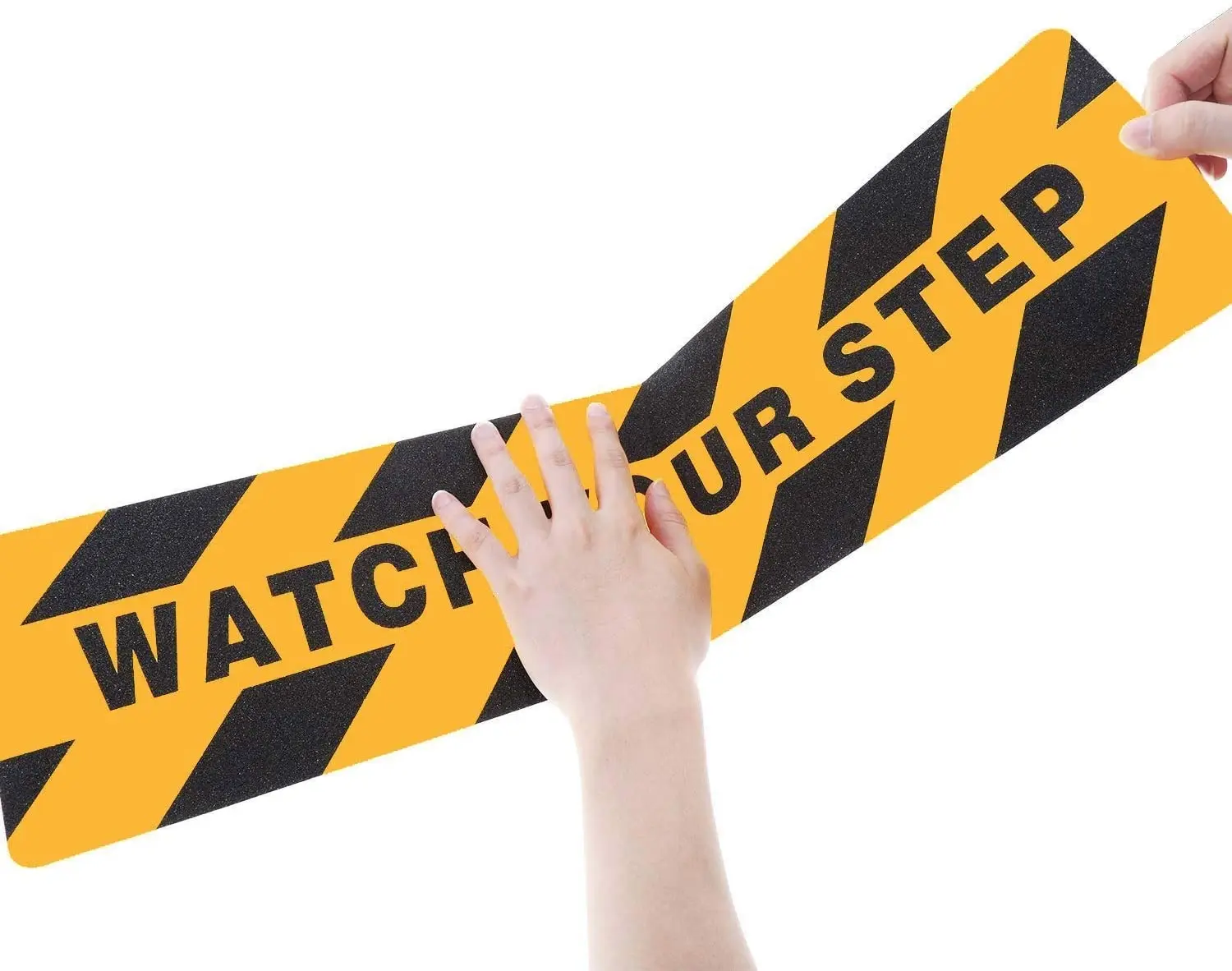 Professional Tape Manufacturer Anti Slip Warning Sign Sticker Watch Your Step Floor Tape