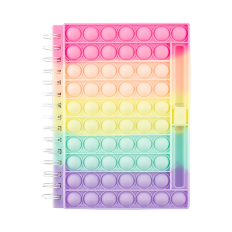 BEYOND A5 Customizable Spiral Bound Notebook Cute Silicone Journal Diary for Girls Study with Custom Logo