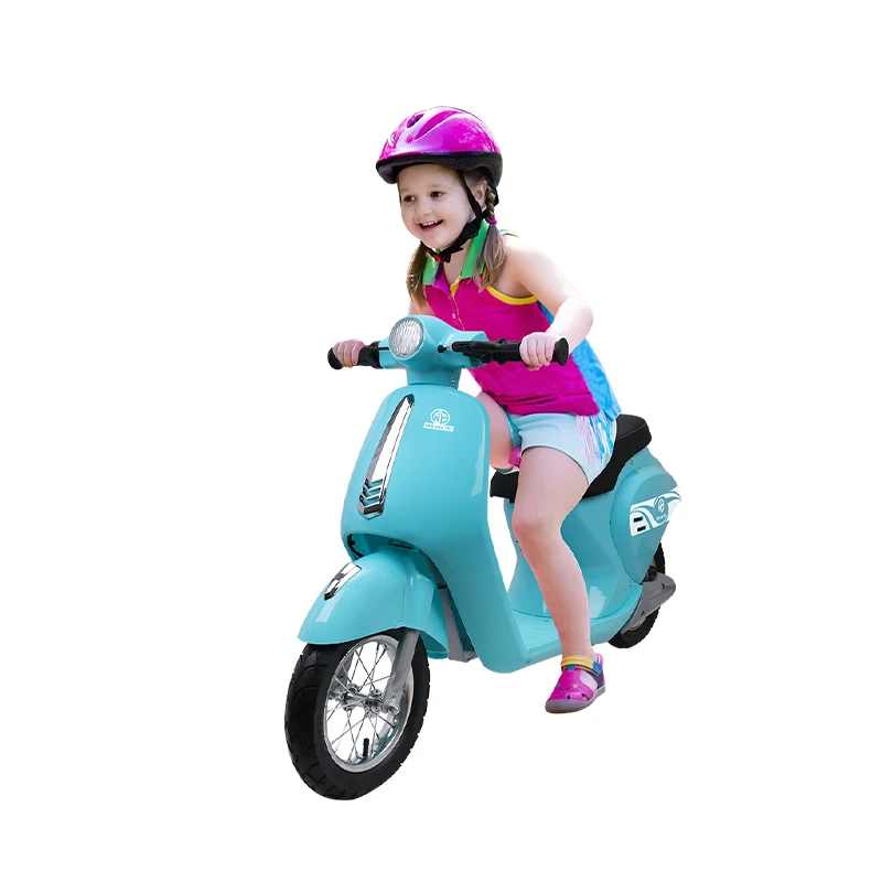 Retro Style Motorcycle Scooter Electric Motorbike Ride on for Kids Hot Sale 24V Car Battery 115*32*57 OEM LOGO Iron,plastic 28.6