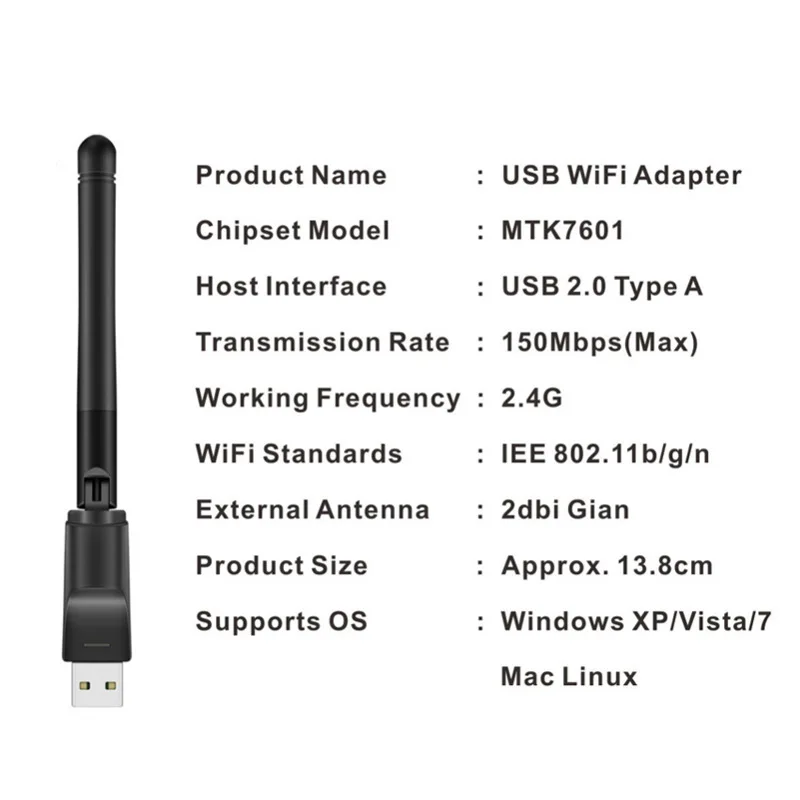 Драйвер беспроводной ключ 802 11 n сетевые карты alfa Wifi адаптер для ПК USB прямо с