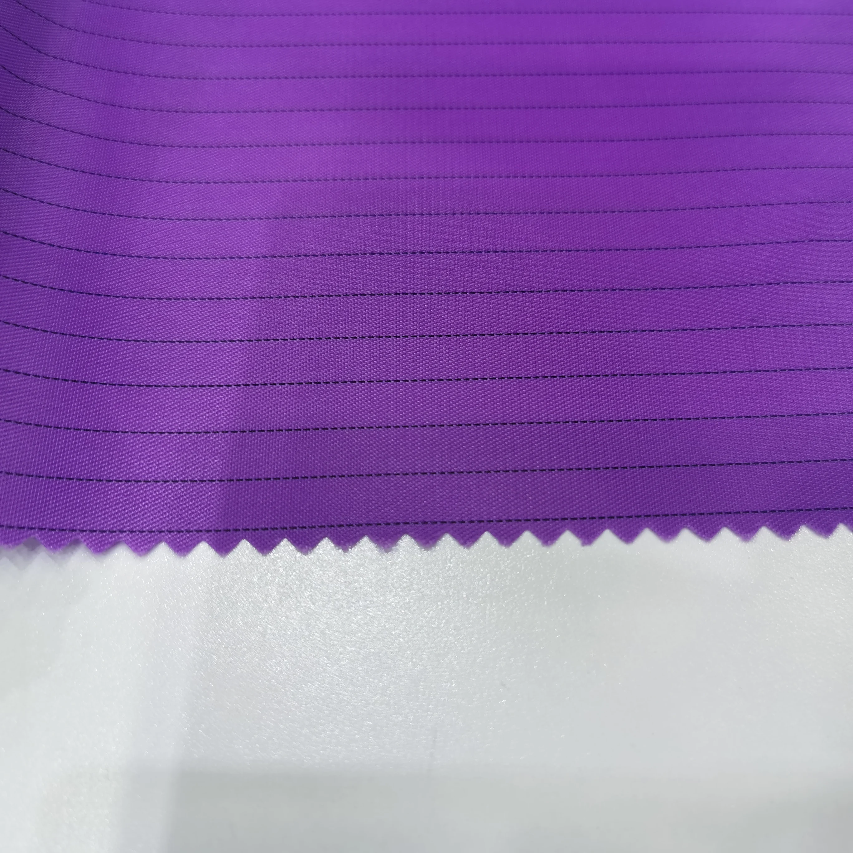 factory polyester fiber 0.5 2/3 diagonal grid Anti-static Plaid  dyed herringbone Fabric
