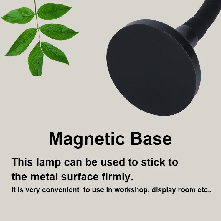 Portable USB Powered Dimming Timer Flexible LED Working Light Magnetic Lamp For Sewing Machine