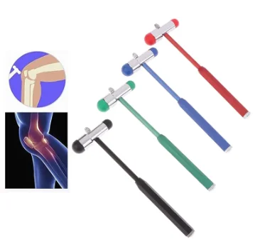 clinic hospital neurological reflex hammer percussion medical reflex knee hammer