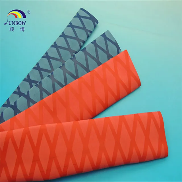 green heat shrinkable tube 20mm nonslip heat shrink grips for sports wrap handle