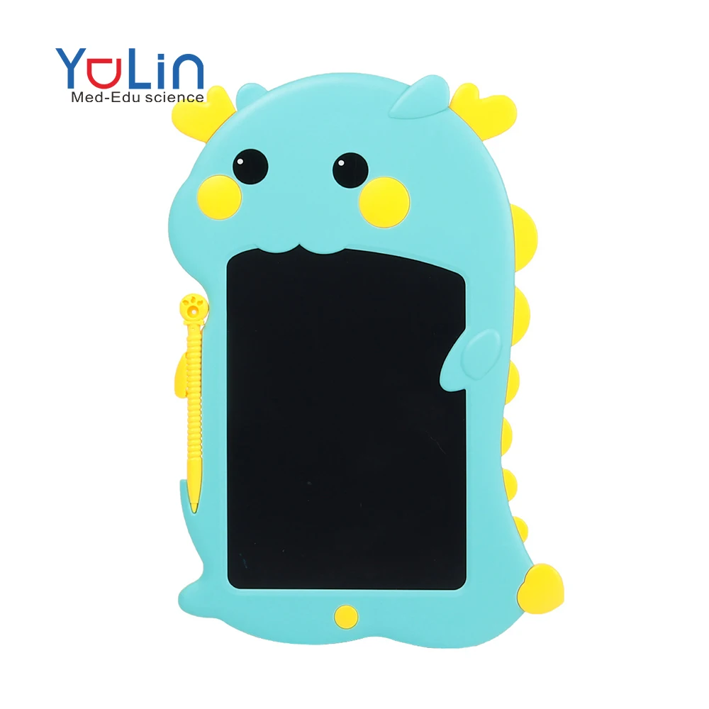 Распродажа детский портативный блокнот для письма развивающие игрушки детские светодиодные электронные планшеты цветной ЖК-планшет 8 5 Дюймов