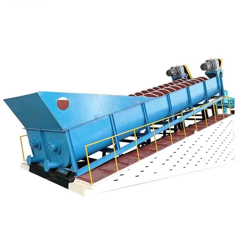 60 t/h Screw Sand Washing Machine Large Capacity Wear-resistant impeller