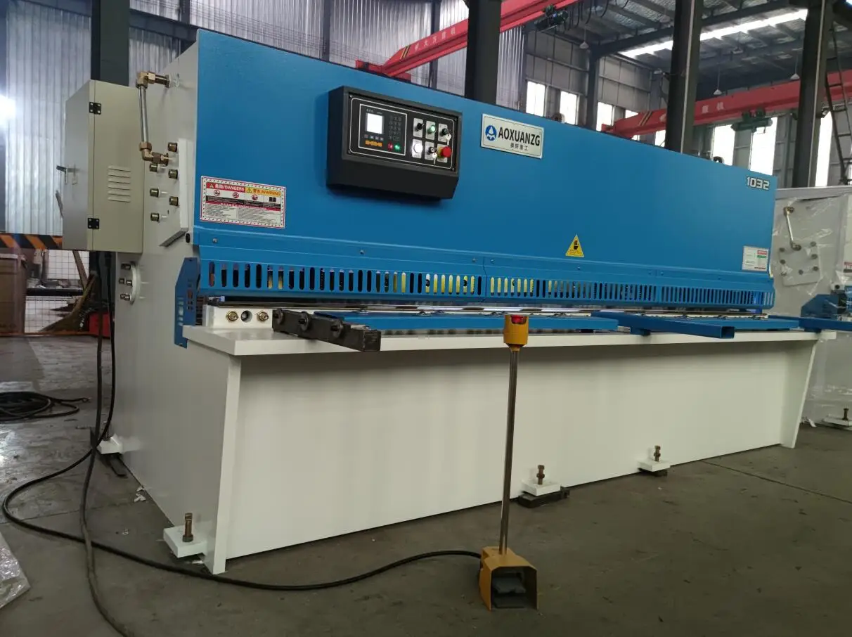 Wholesale Low Price  QC12K-4*2500 SeriesE21S Controller CNC  Hydraulic Guillotine Shearing Machine