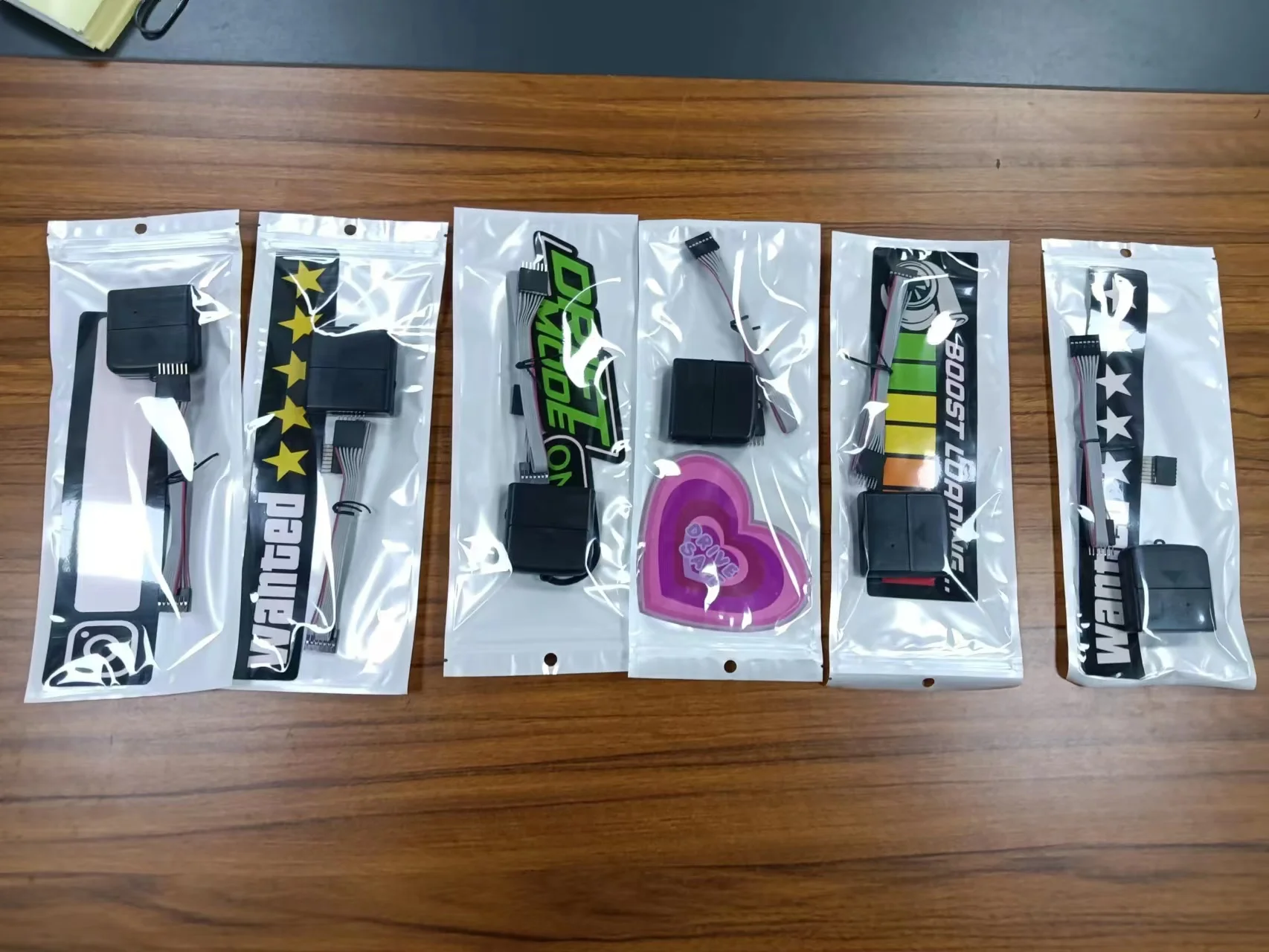 Led car sticker wanted led panel el glow sticker electric light up sticker for car window decoration