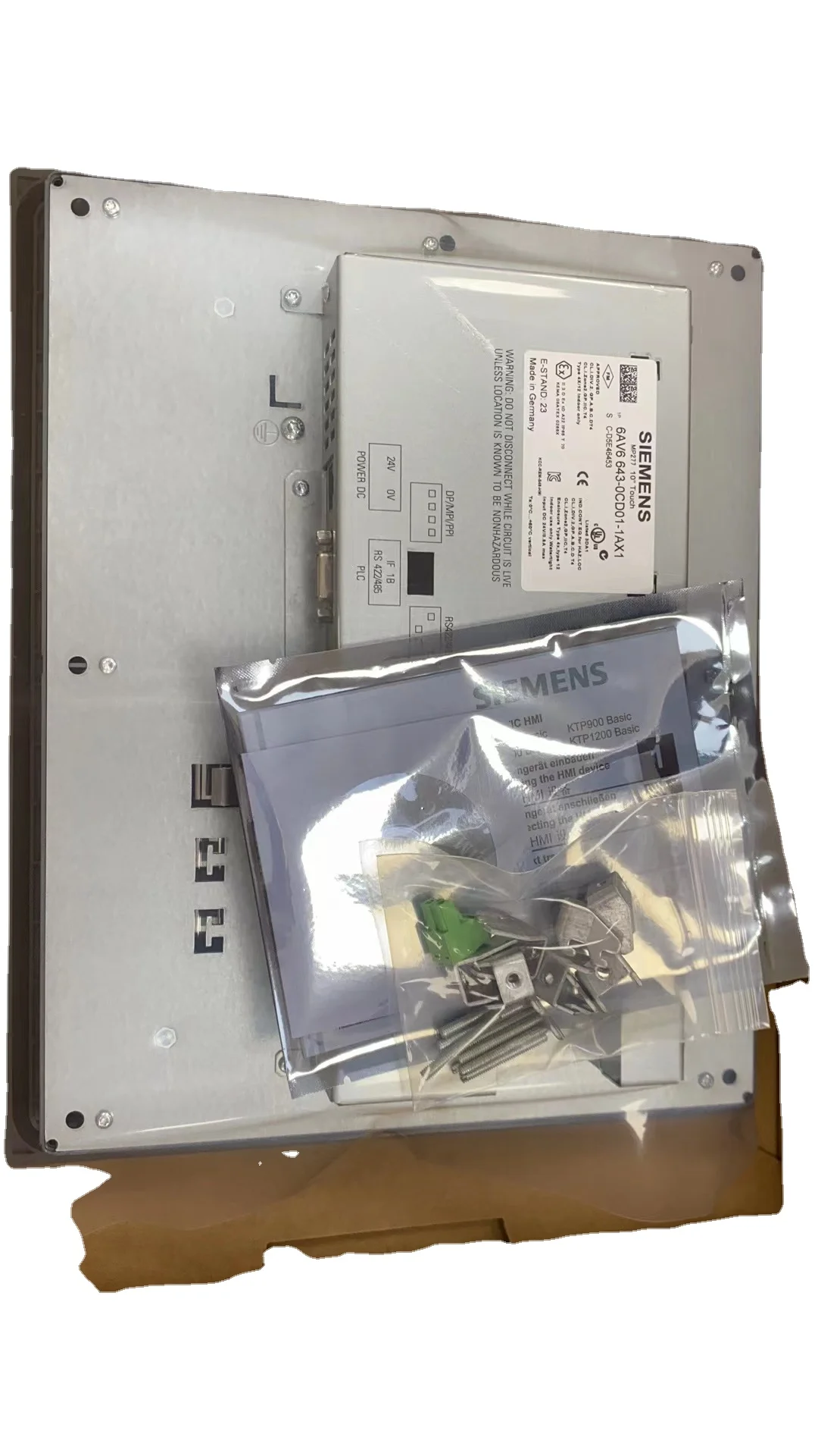 Hot-sale PLC SIMATIC HMI MP270B operation panel Color TFT display Touch Operation Touch screen 6AV6545-0AG10-0AX0